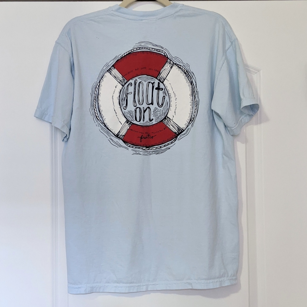 Fraternity Collection Float On Pocket Tee - Picture 2 of 5